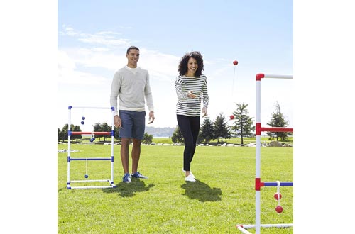 AmazonBasics Ladder Toss Outdoor Lawn Game Set