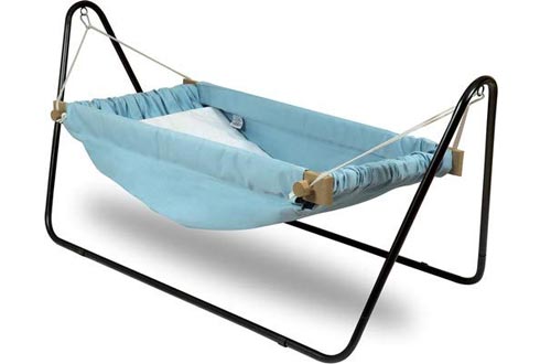 Tubibu Baby Hammock Cradle 100% Cotton Cribs Travel babyhammock Swing and Stand