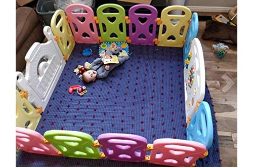 Baby Playpen Kids Activity Centre Safety Play Yard Home Indoor Outdoor
