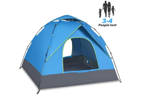 Amagoing 4 Person Camping Tents with Double Layer Waterproof
