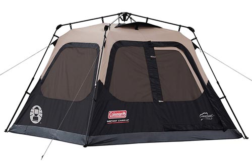 Coleman Cabin 4 person Camping Tent with Instant Setup