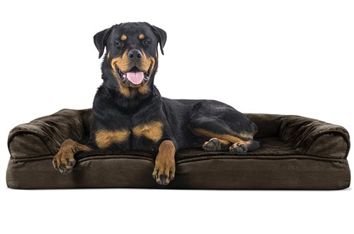 Furhaven Pet Orthopedic Sofa Pet Bed