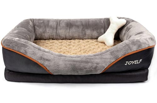 JOYELF Orthopedic Dog Bed Memory Foam Pet Bed