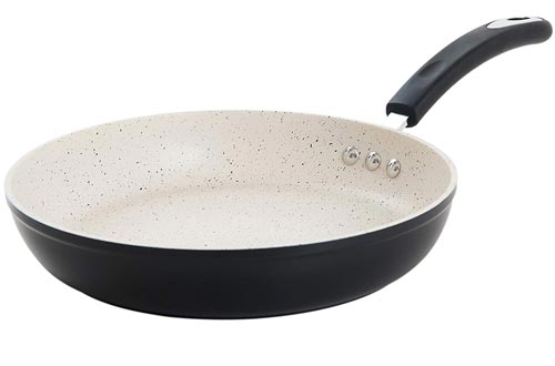 Stone Earth Frying Pan 100% APEO & PFOA-Free Stone-Derived Non-Stick Coating from Germany