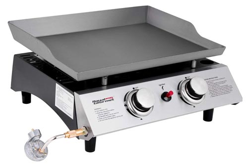 Royal Gourmet Portable 2 Burner Propane Gas Grill Griddle Pd 1201