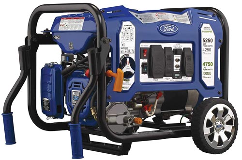 Ford FG5250PBE 5,250W M-Frame Dual Fuel Portable Generator with Switch & Go Technology