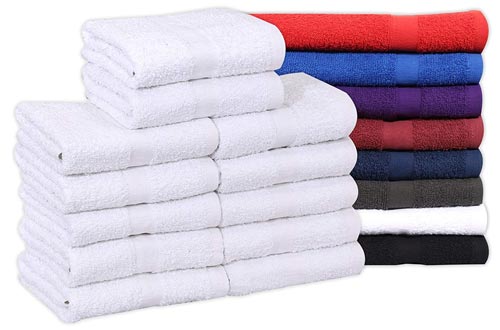 Cotton Salon Towels 24-pack