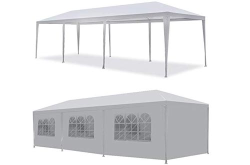 Smartchoices Outdoor Canopy Party Tents with removable sidewall