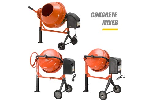 SUNCOO 1/2 HP Electric Cement Mixer