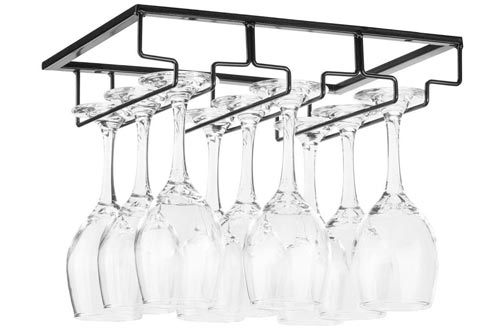 Fomansh Under Cabinet Stemware Wine Glass Holder