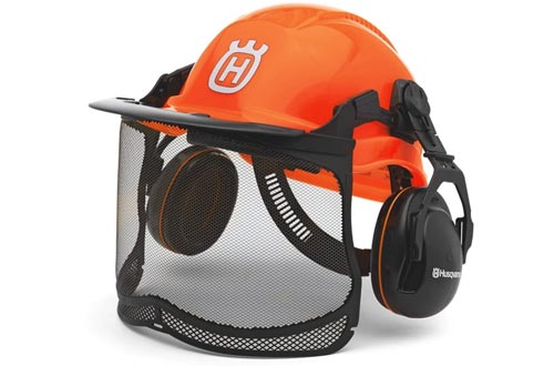  Husqvarna 577764601 Pro Forest Helmet System with Visor/Hearing Protection