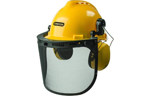  Oregon 563474 Chainsaw Safety Protective Helmet With Visor Combo Set (Renewed)