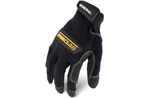  Ironclad General Utility Work Gloves GUG, All-Purpose, Performance Fit, Durable, Machine Washable, (1 Pair), Medium - GUG-03-M