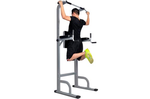  HYD-Parts Power Tower,Standing Full Body Chin up Bar,Adjustable Dip Station,Strength Muscle Training Fitness Workout