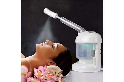Facial Steamer, with Extendable Arm Ozone Table Top Mini Spa Face Steamer Design For Personal Care Use At Home or Salon