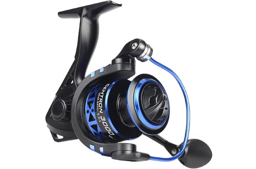  KastKing Summer and Centron Spinning Reels, 9 +1 BB Light Weight, Ultra Smooth Powerful, Size 500 is Perfect for Ultralight/Ice Fishing