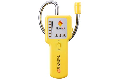  Techamor Y201 Portable Methane Propane Combustible Natural Gas Leak Sniffer Detector