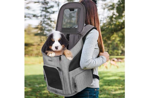 Dog Backpack Carrier, Dog Carrier Backpack for Small Dogs Cats