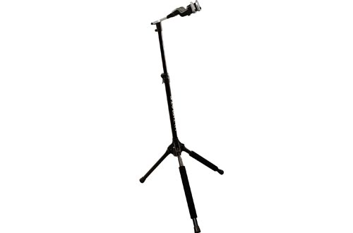  Ultimate Support GS-1000 PRO Genesis Series Guitar Stand with Locking Legs and Self-closing Yoke Security Gate