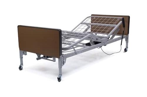  Patriot Full-Electric Bed With Roll-on Mattress And Clamp-On Half Rails