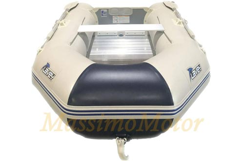 M MASSIMO MOTOR Medium 8.8' Inflatable Heavy Duty Sport Dinghy Tender Boat with Aluminum Board Fishing Raft