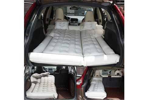 goldhik SUV Car Travel Inflatable Mattress Camping Air Bed Dedicated Mobile Cushion Extended Outdoor for SUV Back Seat