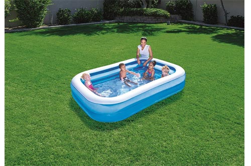 Bestway Toys Domestic Blue Rectangular Family Pool