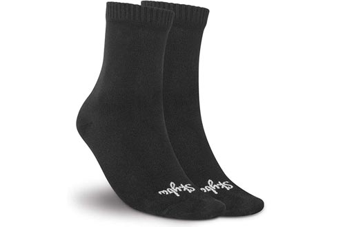 Skyba 100% Waterproof Socks For Men Women-Breathable Anti-Odor Insulated Crew Socks