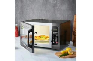 Toshiba EM131A5C-BS Microwave Oven with Smart Sensor, Easy Clean Interior, ECO Mode and Sound On/Off
