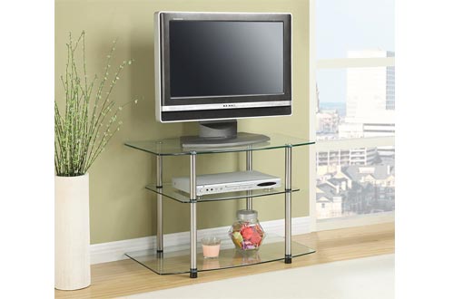 Convenience Concepts Designs2Go Classic Glass TV Stand