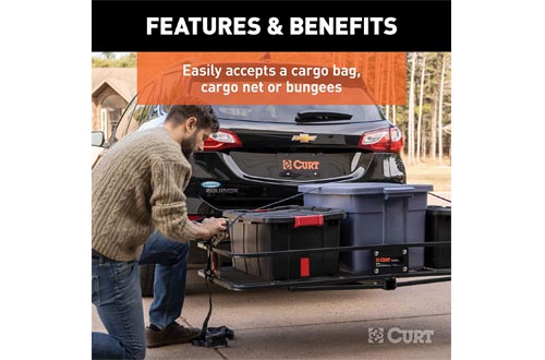 CURT Basket-style Cargo Carrier for 2-Inch Receivers
