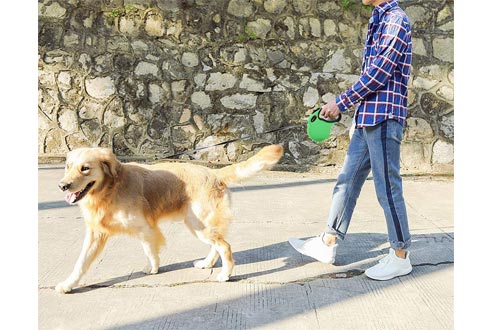 SENYE Retractable Dog Leash,16ft Dog Traction Rope for Large Medium Small Dogs,Break & Lock System