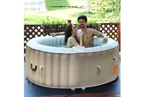 RASIKA SHOP Air Bubble Inflatable Hot Tub Portable Outdoor