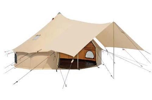 Awning for Premium 100% Cotton Canvas Bell Tent
