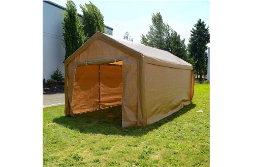 ALEKO CP1020BE Outdoor Event Carport Garage Canopy Tent Shelter Storage