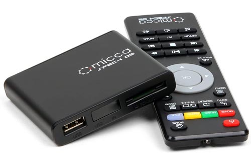 Micca Speck G2 1080p Full-HD Ultra Portable Digital Media Player for USB Drives