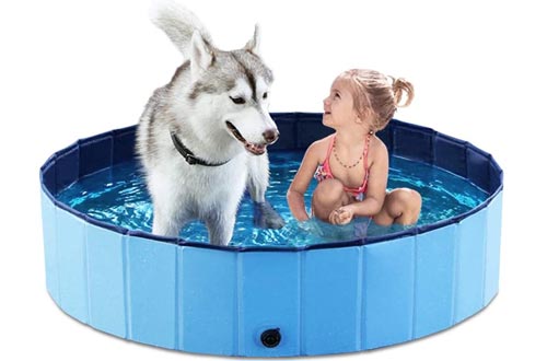 Jasonwell Foldable Dog Pet Bath Pool