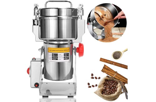 NEWTRY 700g Electric Grain Grinder Spice Mill 2400W Stainless Steel High-speed Food Mill