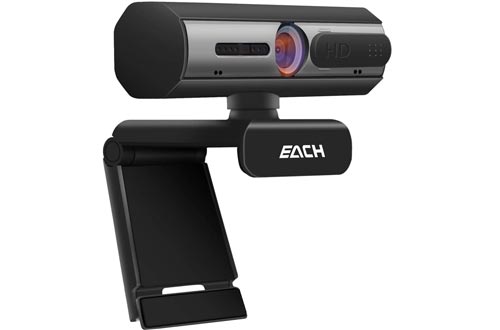 AutoFocus Full HD Webcam 1080P with Privacy Shutter