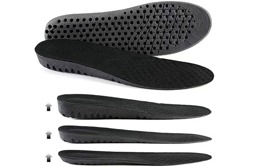 Ailaka Elastic Shock Absorbing Height Increasing Sports Shoe Insoles