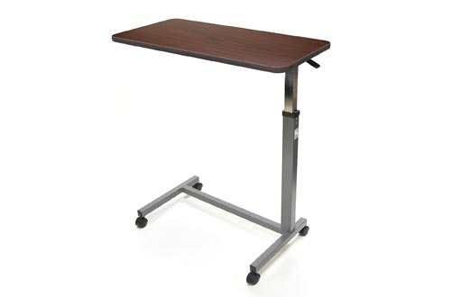 Invacare Overbed Table, with Auto-Touch Height Adjustment
