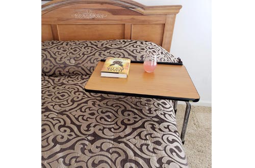 Carex Home Overbed Table with Tilting Top