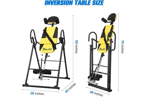 Doufit Inversion Table for Back Pain Relief