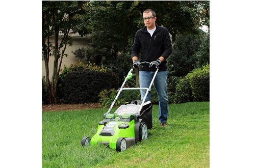 Greenworks 40V 20-Inch Cordless Twin Force Lawn Mower