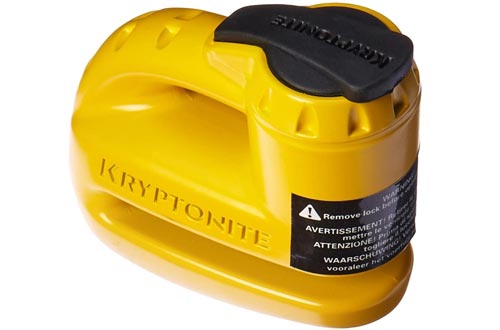 Kryptonite 000884 Keeper 5s Yellow Disc Lock