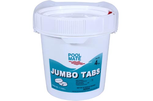 Pool Mate 1-1404 Jumbo 3-Inch Chlorine Tablets
