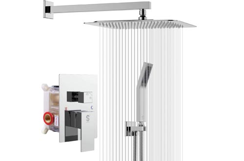 Wall Mounted Rainfall Shower Head System