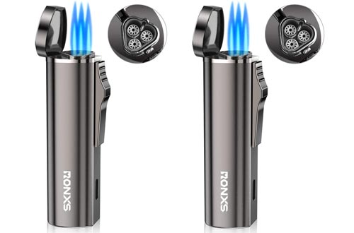RONXS Heavy-Duty Zinc Alloy Lighter Gift for Men