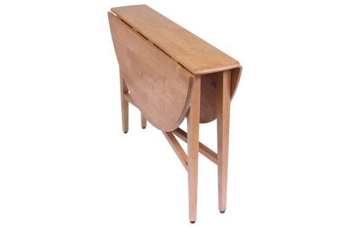 Phutto Goodluck Round Drop Leaf Table