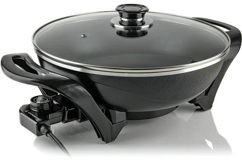 Ovente 13 Inch Electric Kitchen Skillet